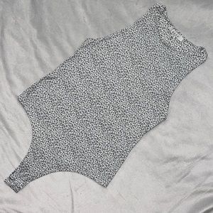 Grey Cheetah Bodysuit